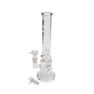 Glass Bong Tech Tubes 14" Circ Cannon Clear