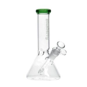 Glass Bong Blueberry 8" Beaker - Green
