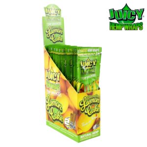 Juicy Jay Terp-Infused Hemp Wrap Lemon Cake 2 pack